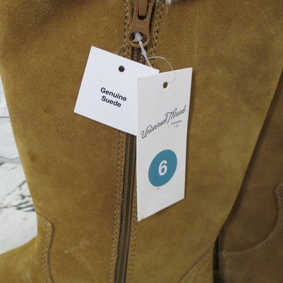 Universal Thread Suede Shearling Boots - Picture 9 of 9